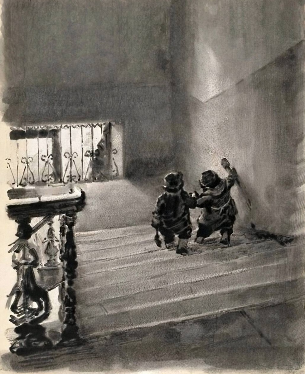 Московские скамейки и лестницы. 1959 год.