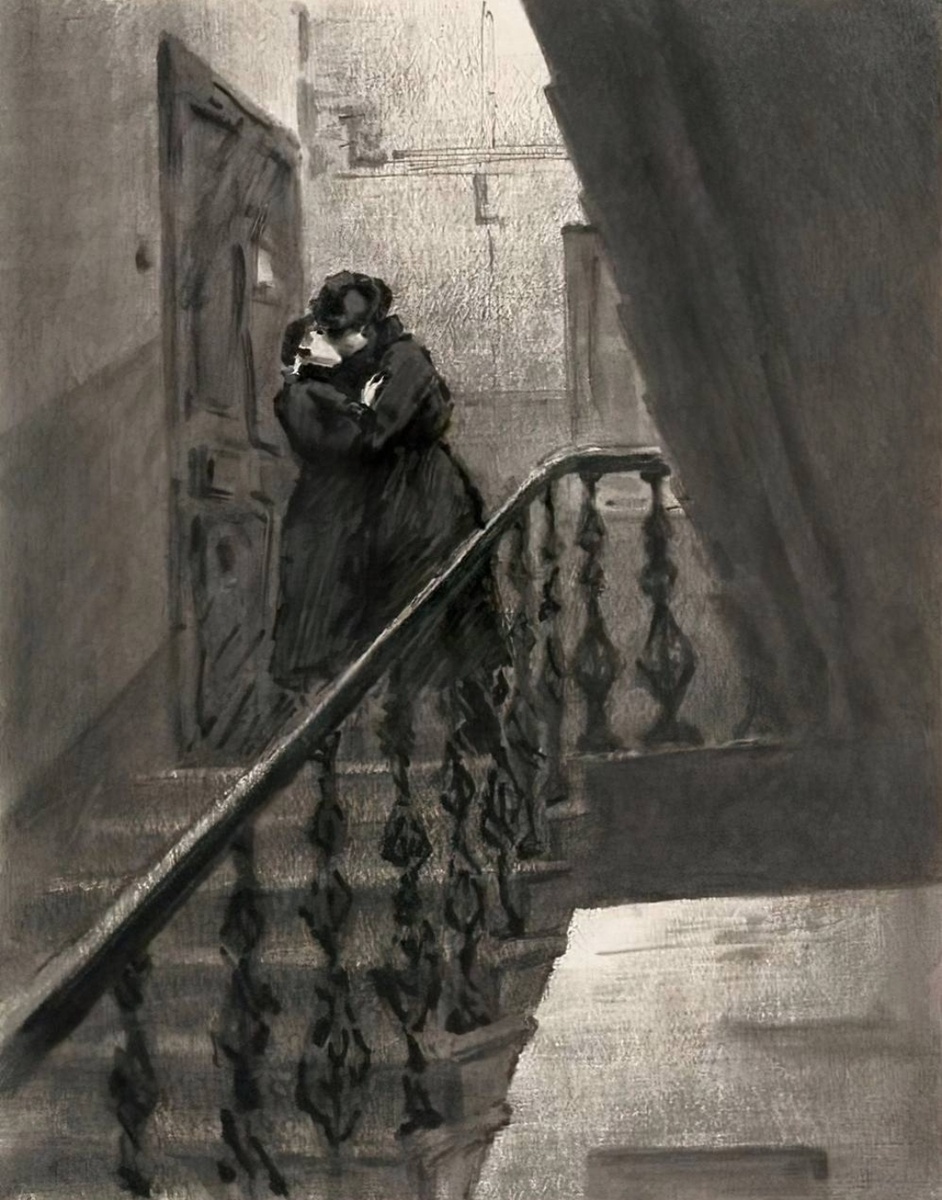 Московские скамейки и лестницы. 1959 год.