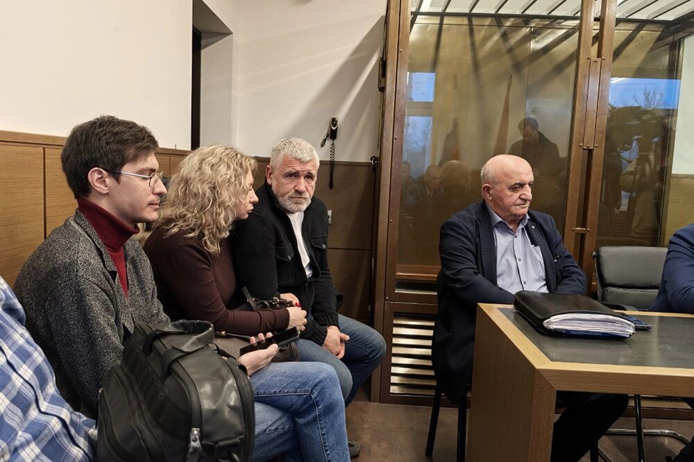    Андрей Васильев на заседании суда. Фото: соцсети