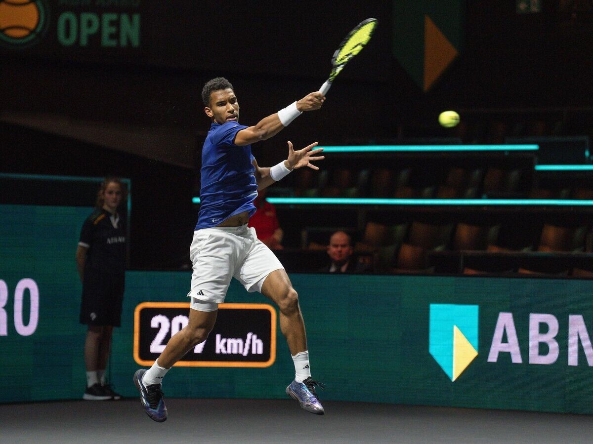    Канадский теннисист Феликс Оже-Альяссим© пресс-служба ABN AMRO Open