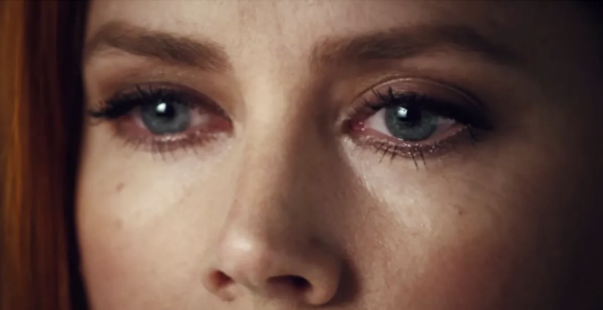 Внутреннее напряжение героини Эми Адамс перекликается с переживаниями Старшей сестры в короткометражке "Дочь моего отца"