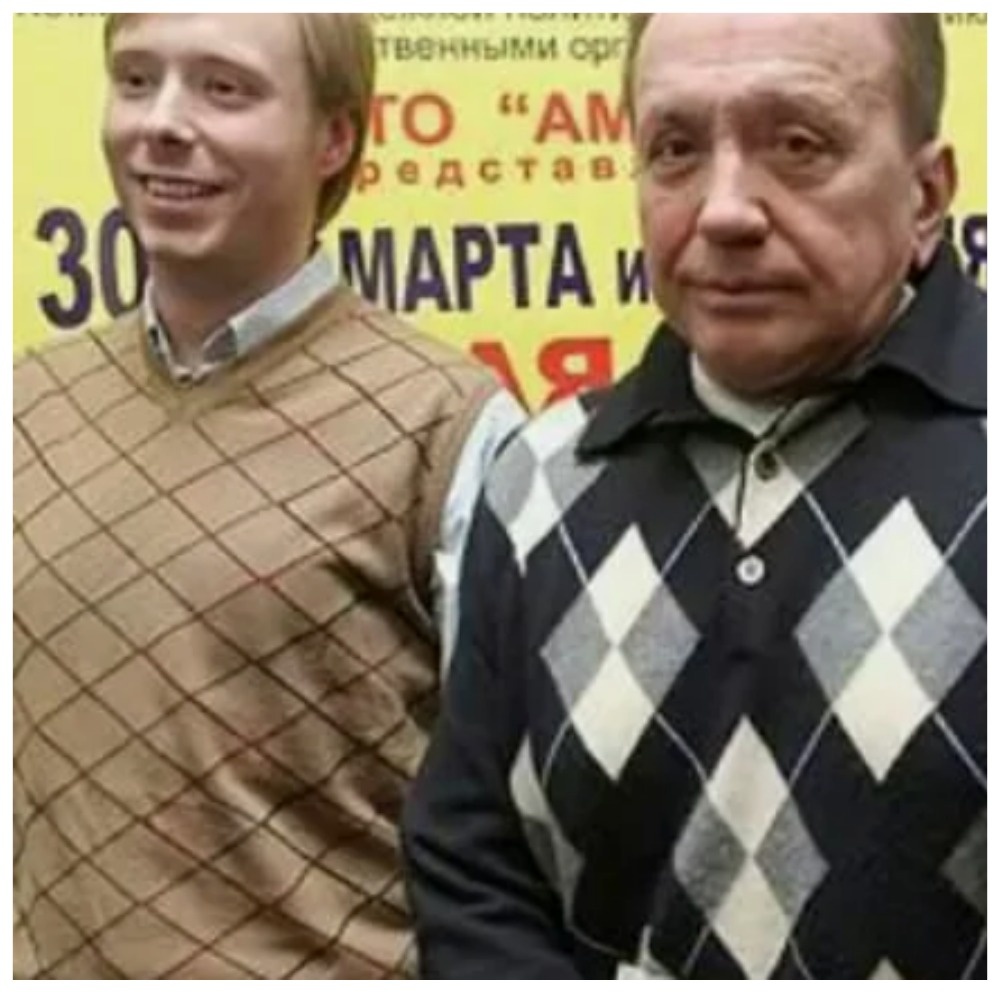 Отец и сын Масляковы