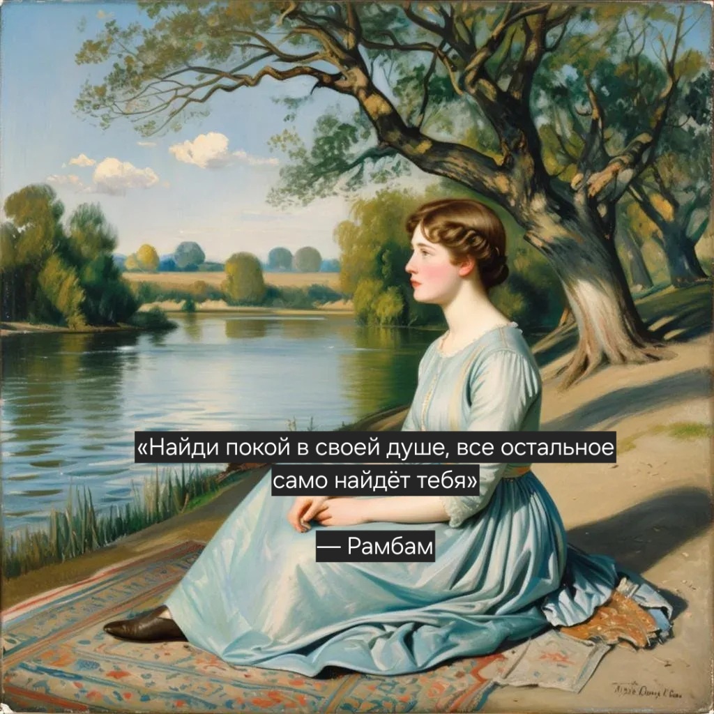 Именно спокойствия нам всем так не хватает. 😌