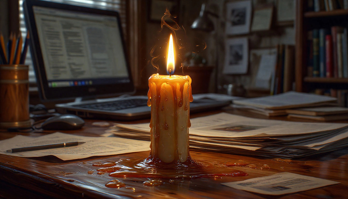 «Когда свеча догорает, нужно не просто менять фитиль — нужно дать ей новый воск. Ваши ресурсы тоже требуют пополнения.»