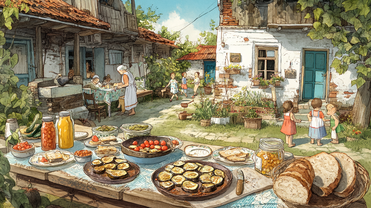 Летние синенькие на Кубани