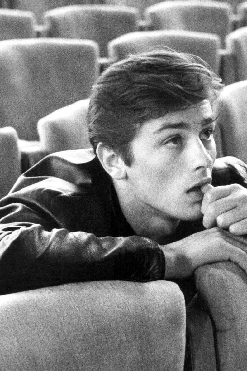 Ален Делон в молодости 