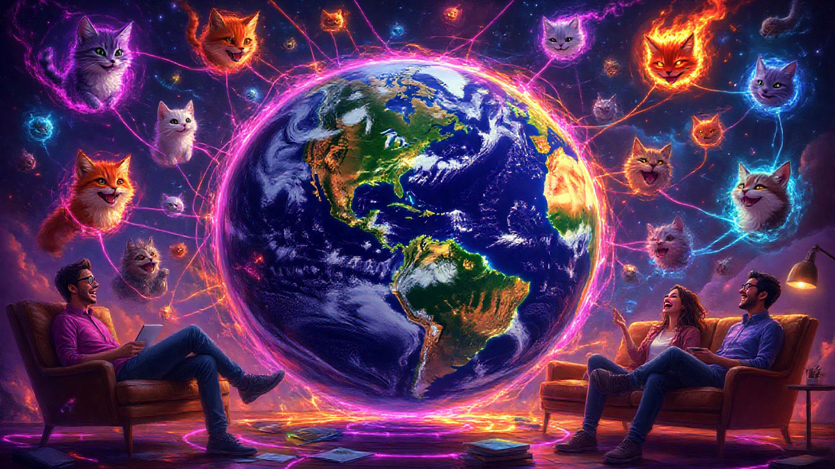 «Когда миллионы людей смеются над одной и той же картинкой — это не случайность. Это самый честный язык эпохи. Как мемы управляют нашими эмоциями и объединяют планету?»