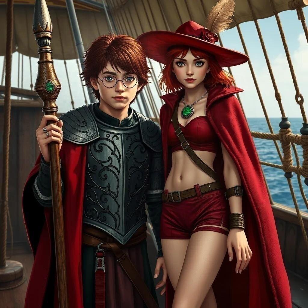 Гарри Поттер и Мэри Каспер (Гарри Поттер и Корсары Каждому Своё)