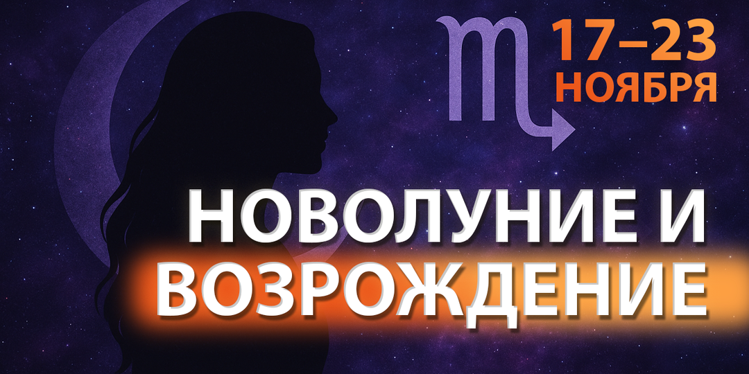 АСТРОПРОГНОЗ НА НЕДЕЛЮ 17-23 НОЯБРЯ 2025 ГОДА