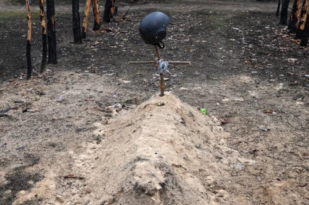    Кладбище ВСУ.