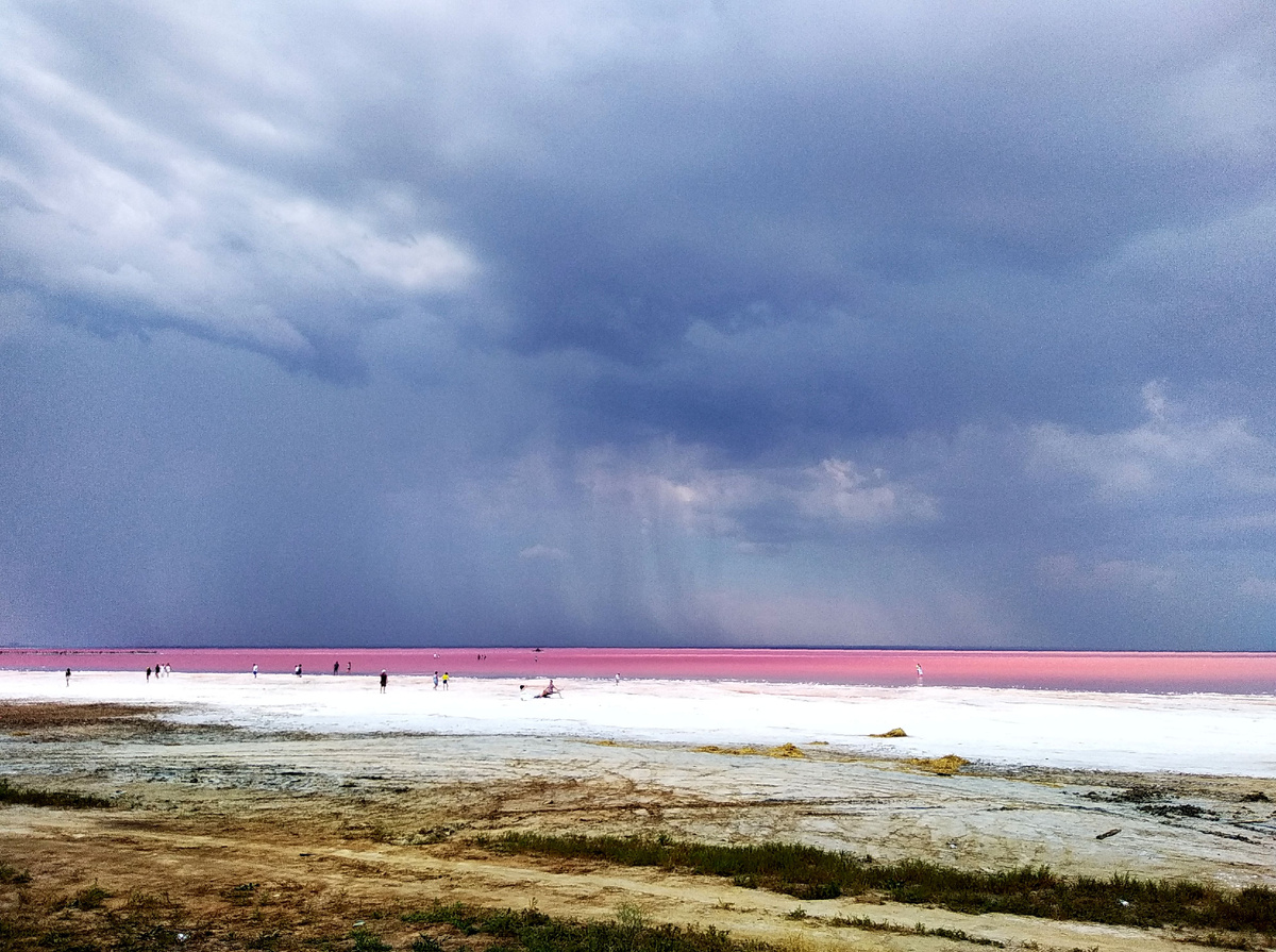 Сиваш перед дождем