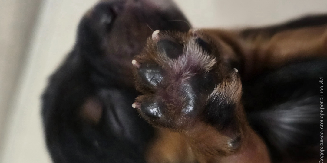 Йорк, коробка, молоко и первые побеги: первая неделя щенков Бони и Вени