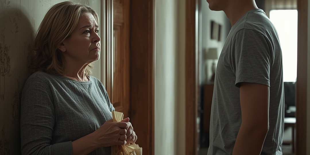 - Сын, а я теперь тебе не нужна? — спросила она. — Нужна… но не здесь, — ответил он.