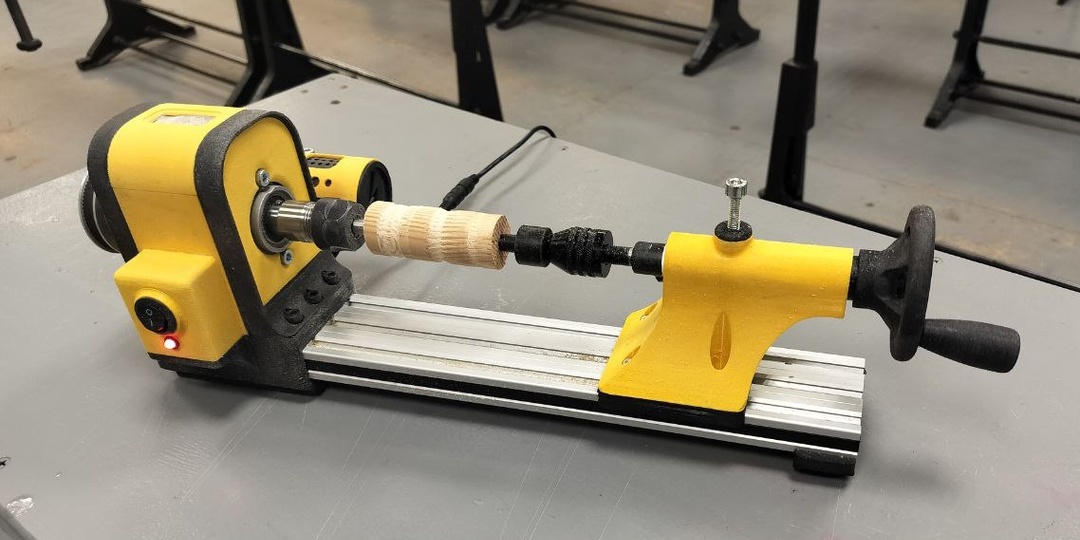 Мини‑токарник. Хоббийное станкостроение на 3D принтере!