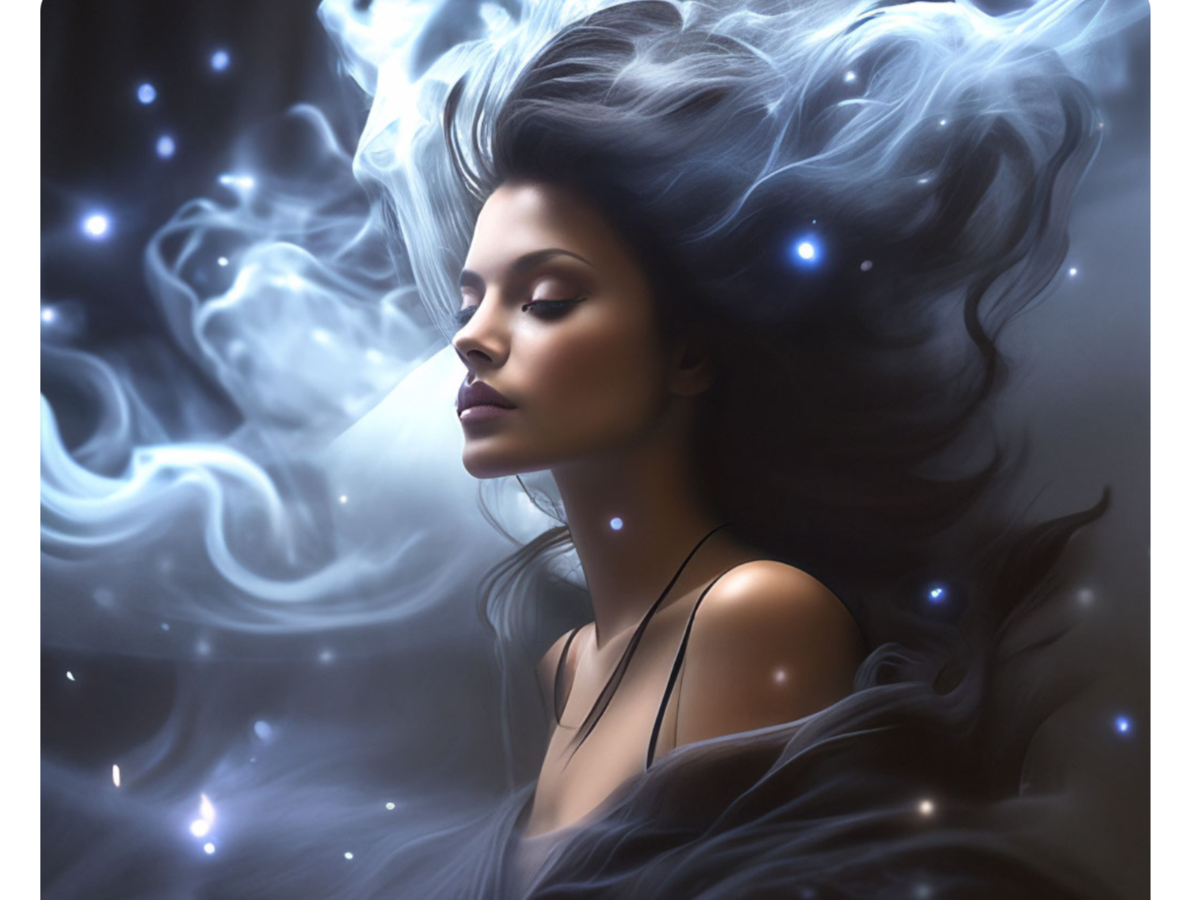 Фото с сайта: shedevrum.ai                   Лилит в представлении ИИ