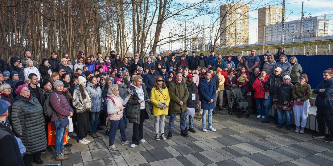 Эстакада перед окнами. Вырубка особо охраняемой природной территории - природно-исторического парка Покровское-Стрешнево.