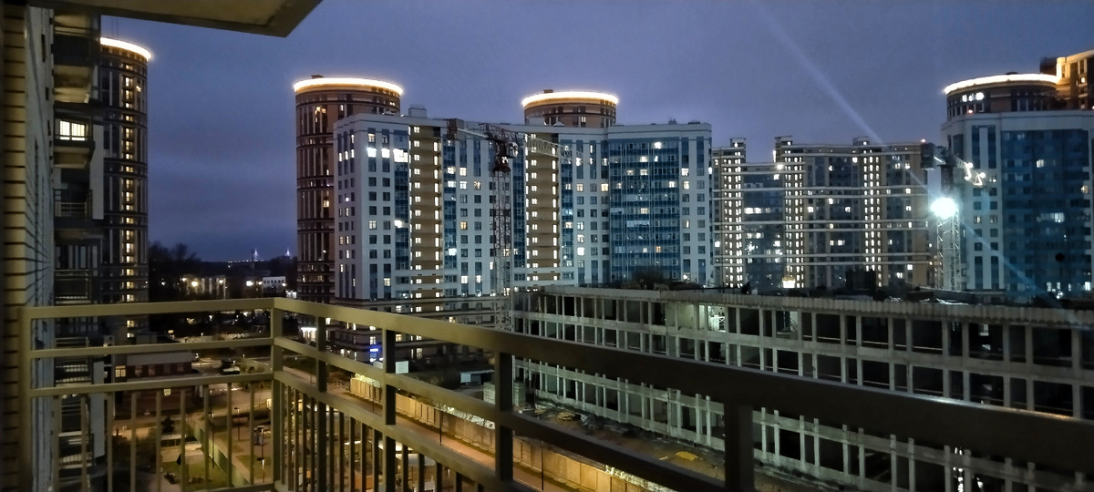 Санкт-Петербург вечером