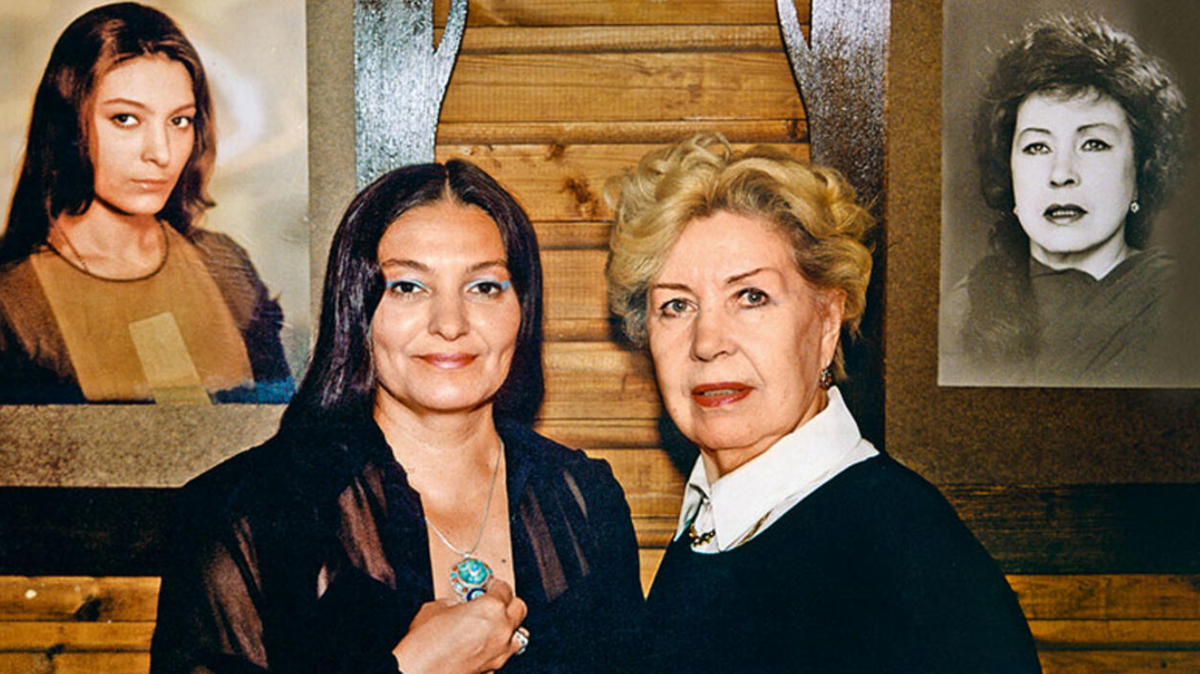 Наталья Бондарчук с мамой