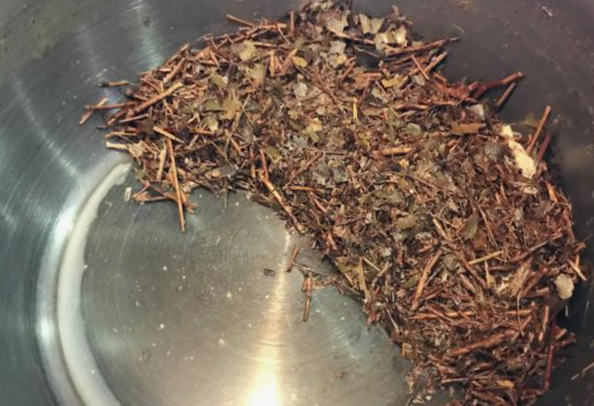 калмыцкий чай выглядит так