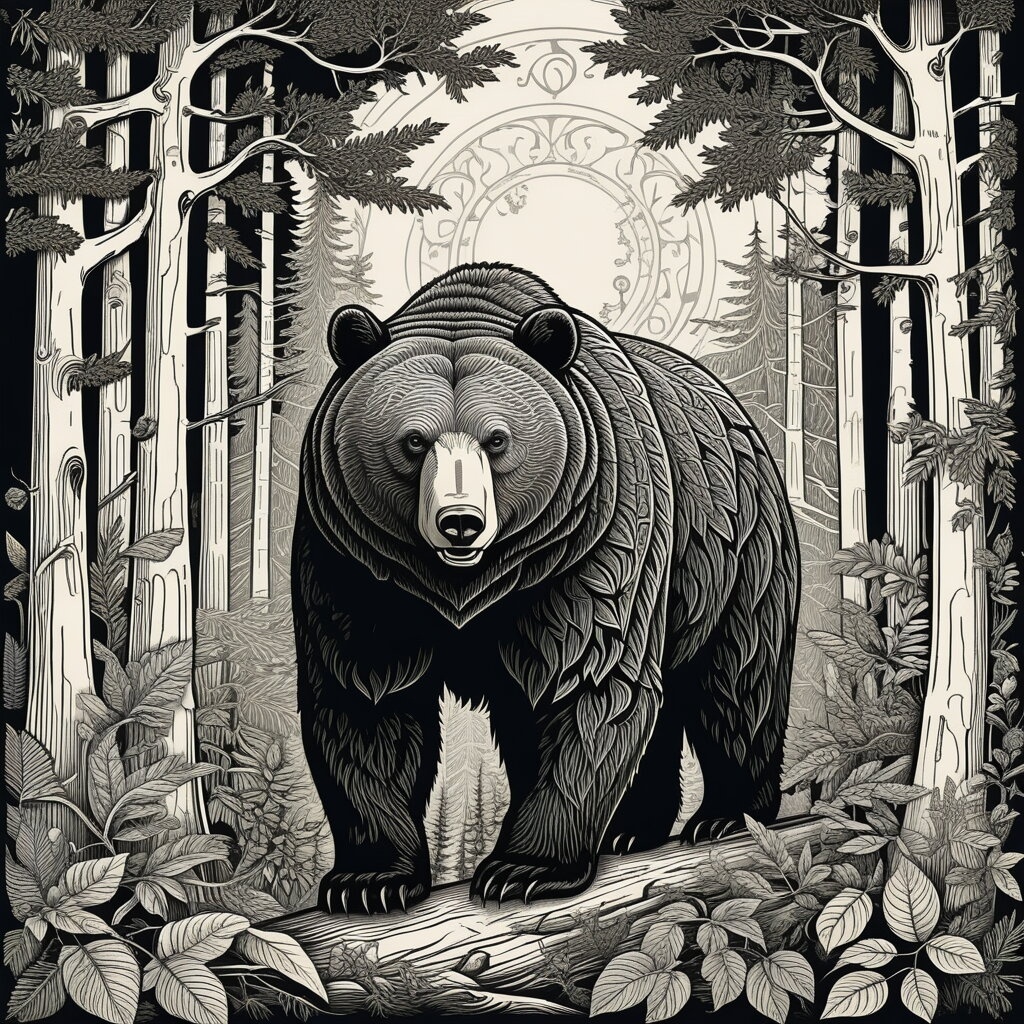 «В славянских поверьях медведь был не просто зверем, а хозяином леса, обладающим магической силой».