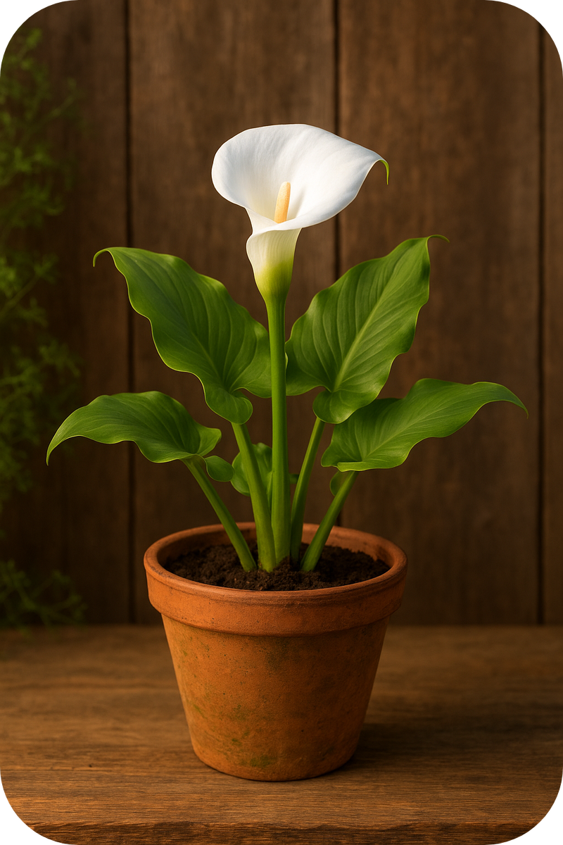 Каллы: нежные, красивые и немного характерные. Как за ними ухаживать по-простому