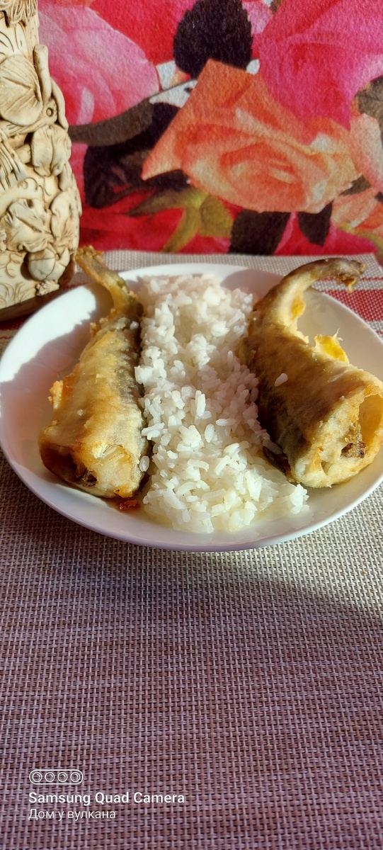 Жареная навага