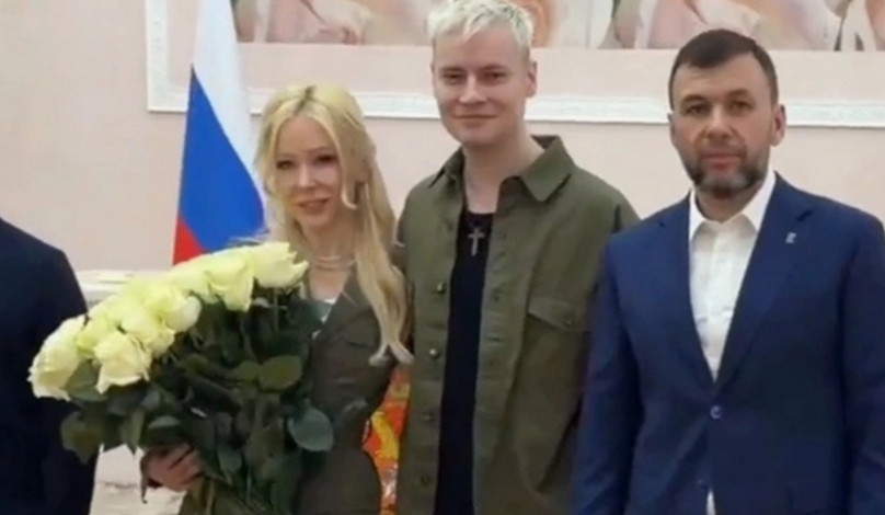 SHAMAN, Екатерина Мизулина и  глава Донецкой Народной Республики Денис Пушилин