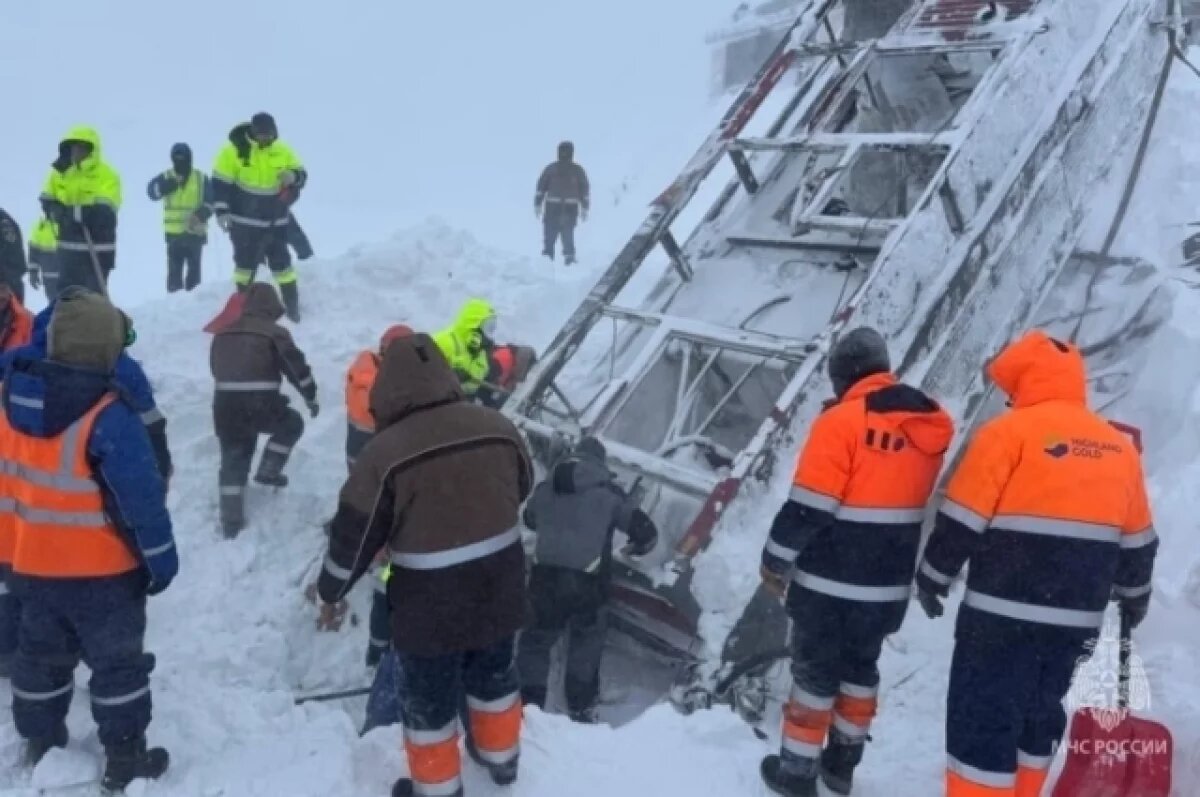    Выживший под лавиной на Камчатке геолог находится в среднетяжелом состоянии