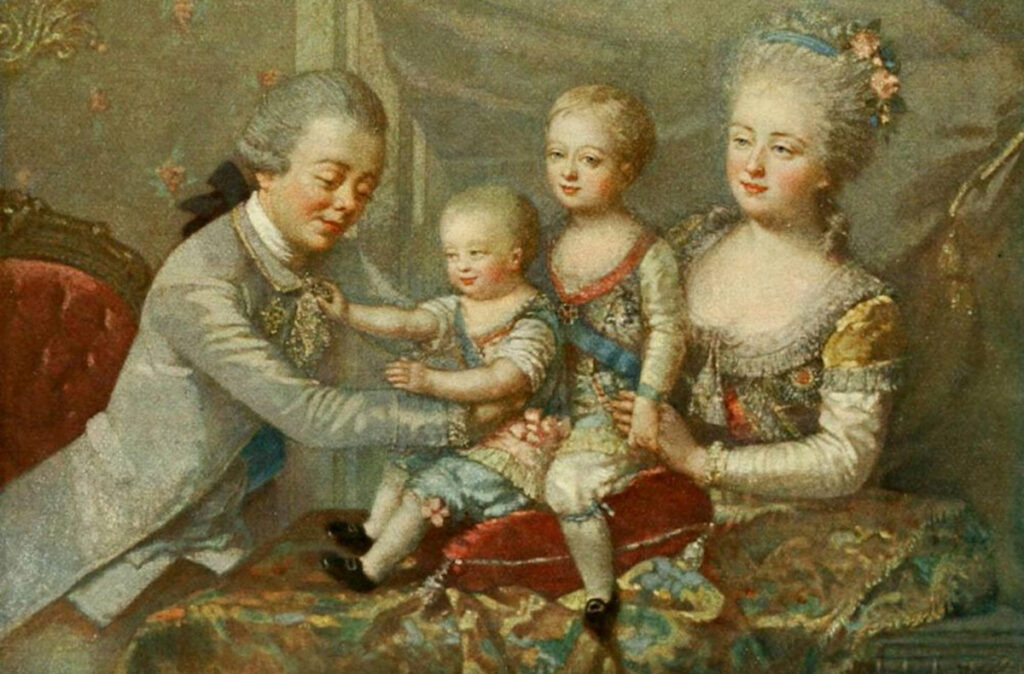 Семья Павла I, картина