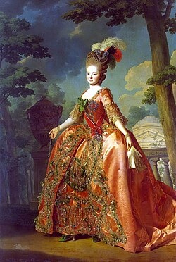 портрет Марии Федоровны, 1777г., Эрмитаж