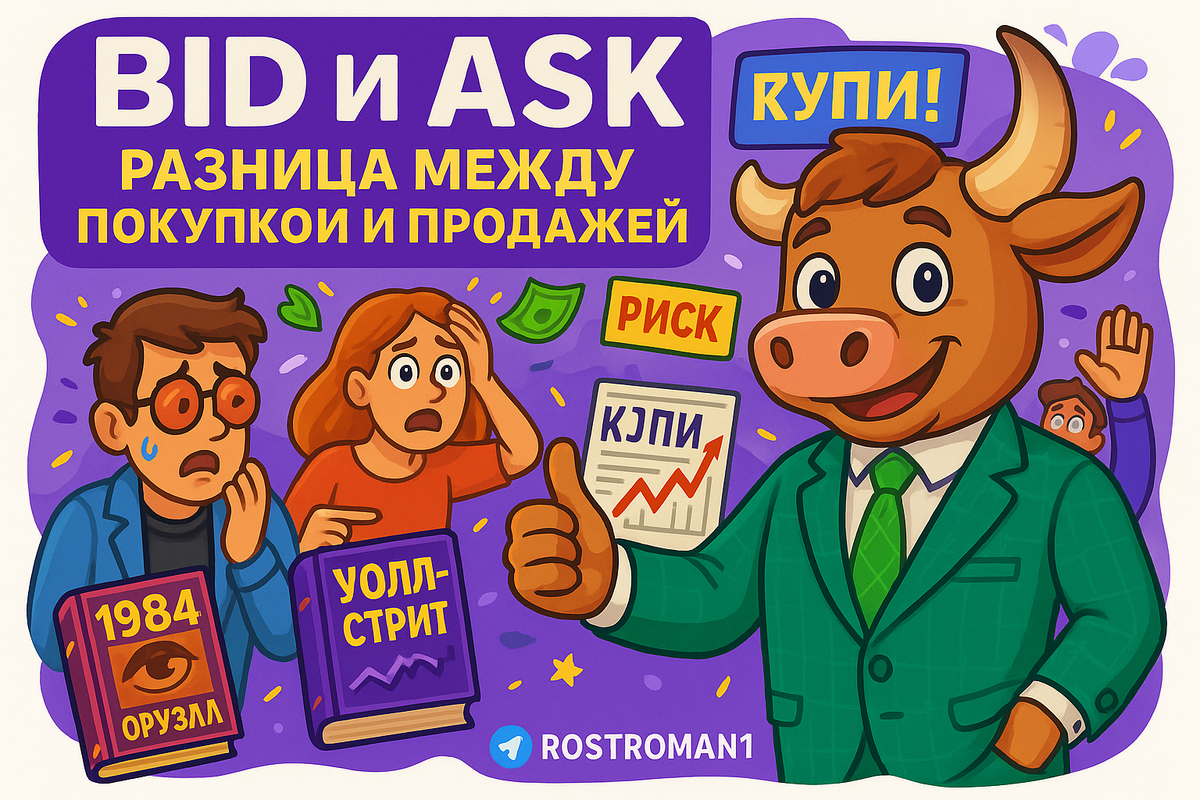    Bid и Ask цена: 3 ловушки спреда, из-за которых трейдеры теряют прибыль РоСТ | Роман о Системном Трейдинге