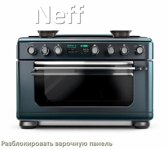 
Варочная панель Neff как разблокировать и снять блокировку