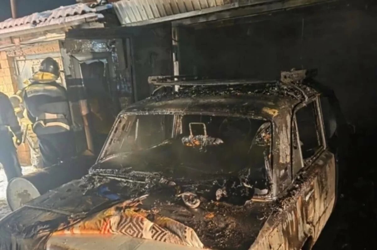    Мужчина пострадал во время пожара в Братске