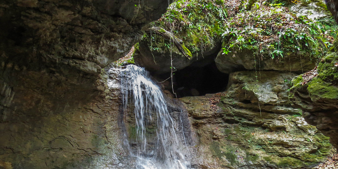 Мезмайский ручей, ноябрь.