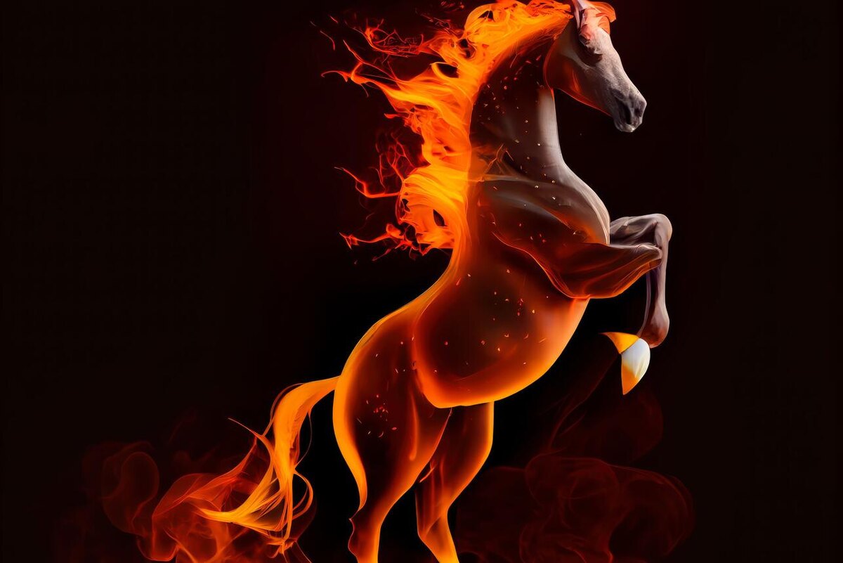    Огненная лошадь 123RF/legion-media.ru