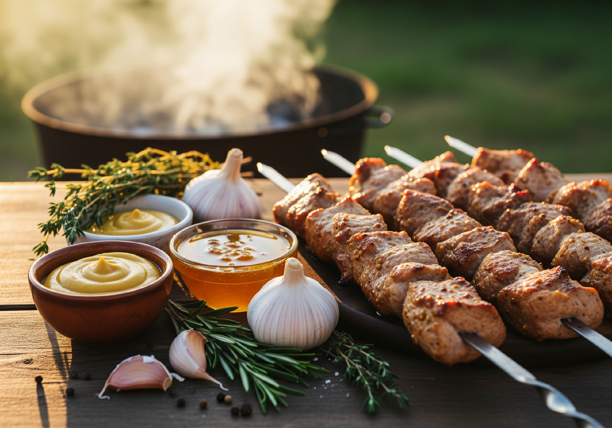 Шашлык горчичный маринад