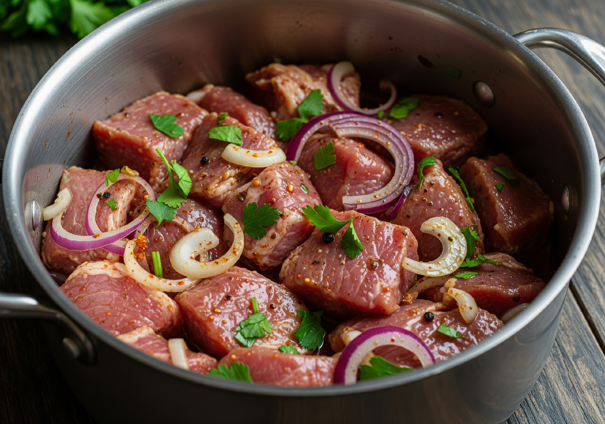 Подготовка мяса