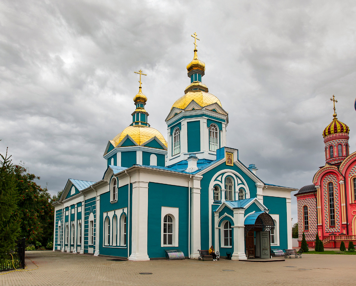 Тамбов, улица Московская, 37 — Вознесенский женский монастырь. Церковь иконы Божией Матери "Всех скорбящих Радость"
