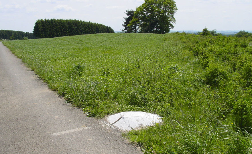 Высшая точка Люксембурга - холм Кнайфф