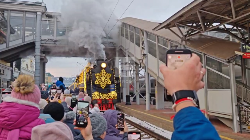     9 ноября откроется продажа билетов в Поезд Деда Мороза в Красноярске