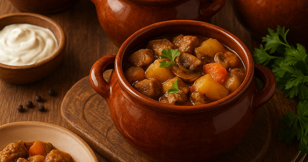 Жаркое в горшочках: уютный вкус дома 🌿🍲