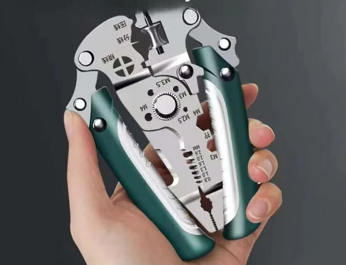 Складной многофункциональный инструмент RDDSPON для работы с проводкой