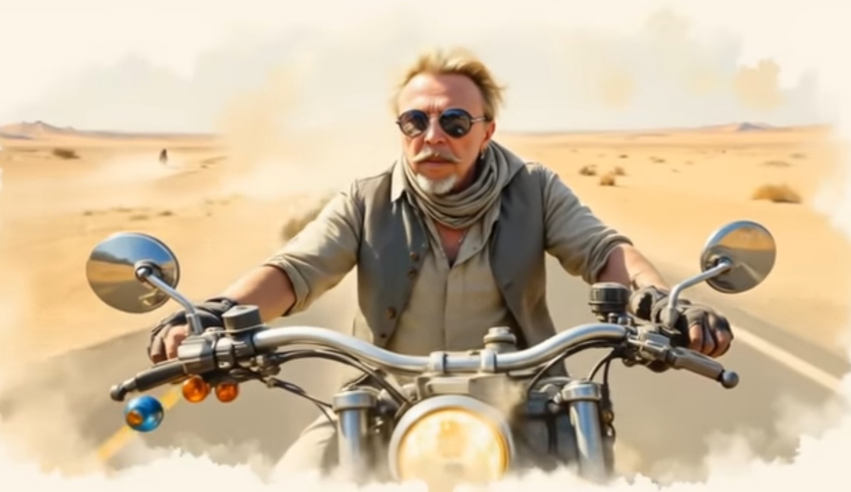 ИИИгорь Иванович (кадр из клипа). РРРуль пока кривоват... 