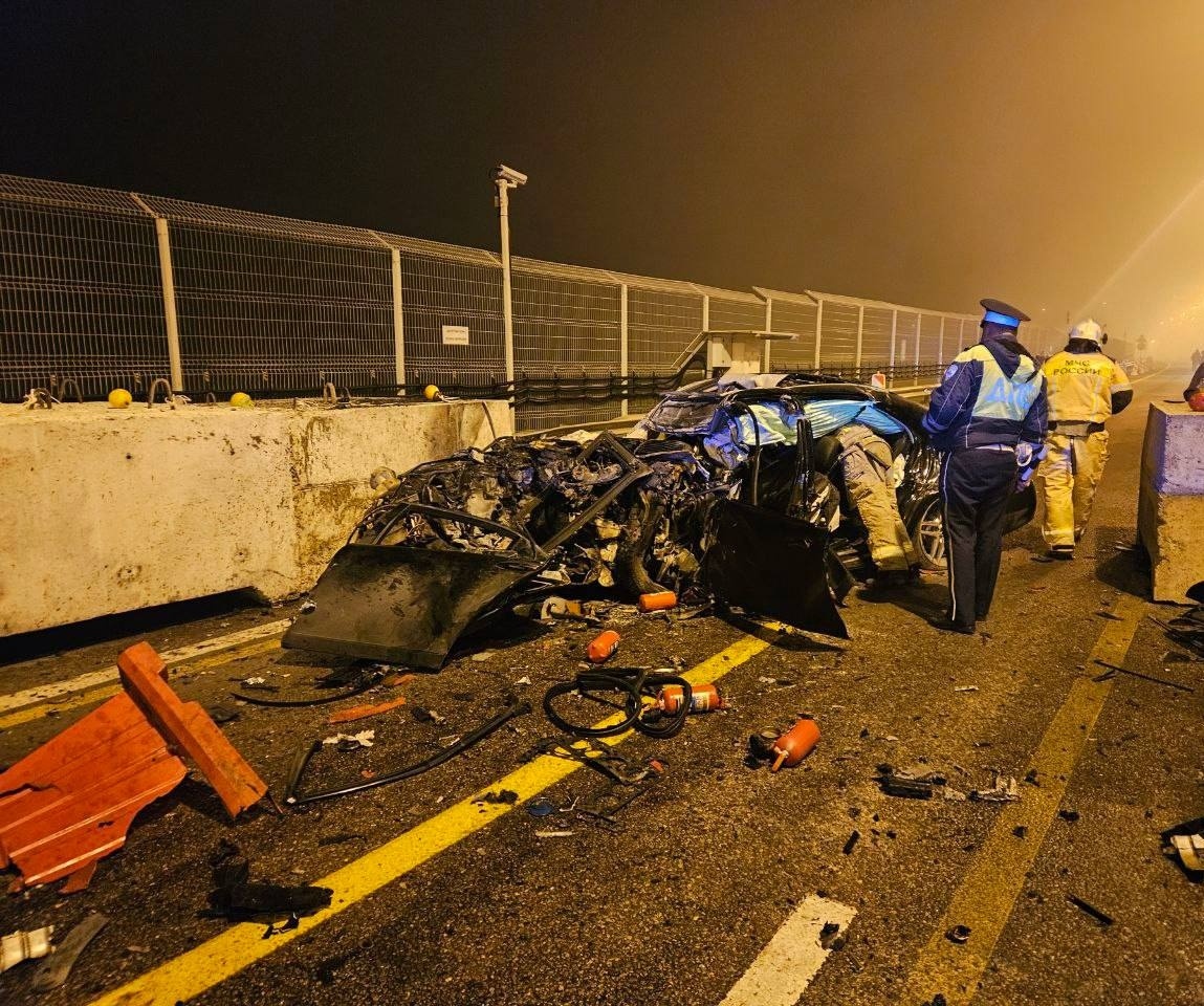    В России в ночь на воскресенье произошло несколько трагических автоаварий