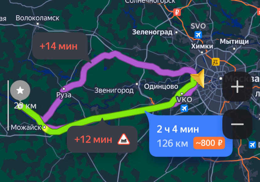 Маршруты до усадьбы