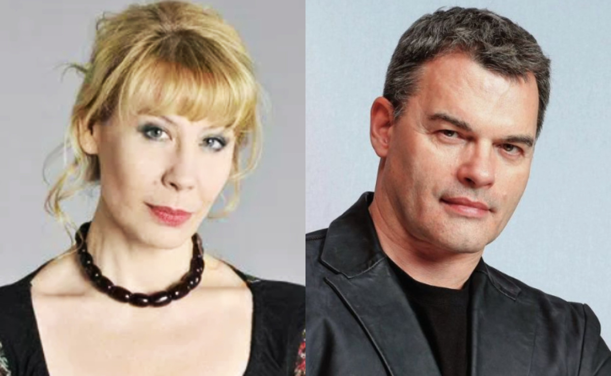 на фото слева Дарья Югентс, справа Евгений Дятлов