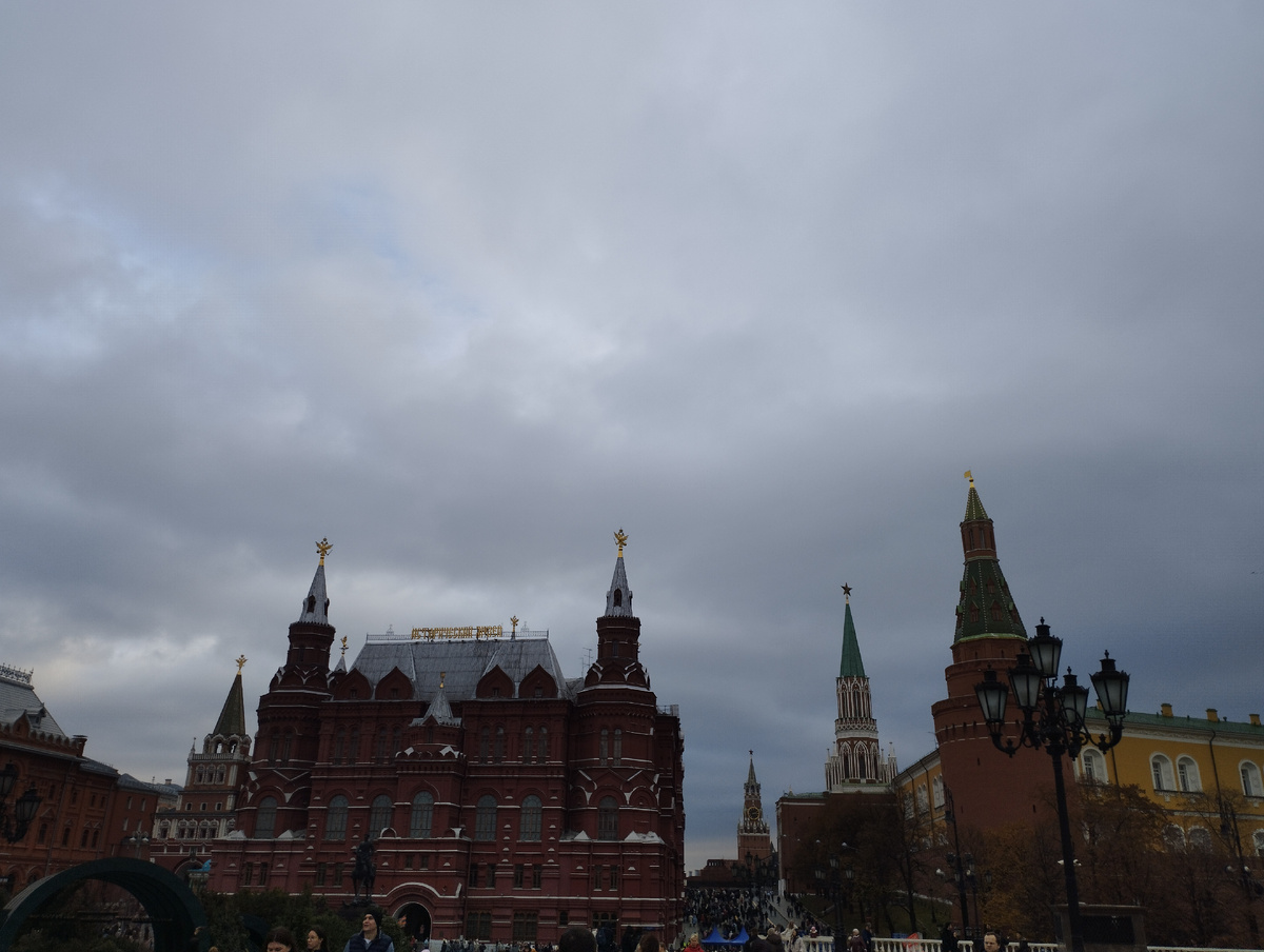 Вид на Красную площадь со стороны Исторического музея (ФОТО АВТОРА) 