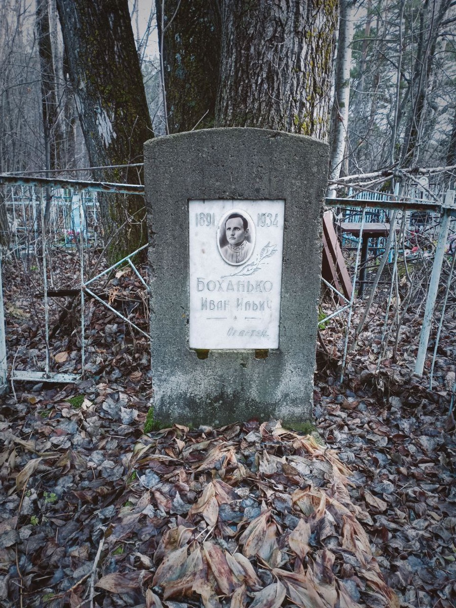 Могила И. И. Боханько