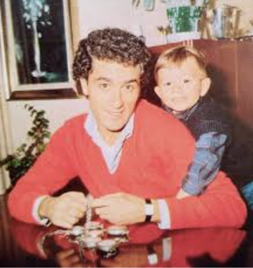 Клаудио Джентиле с сыном