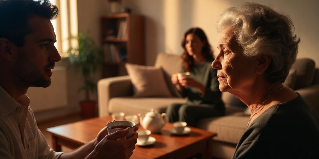 – Милый, родители едут в гости! – муж сбежал к друзьям